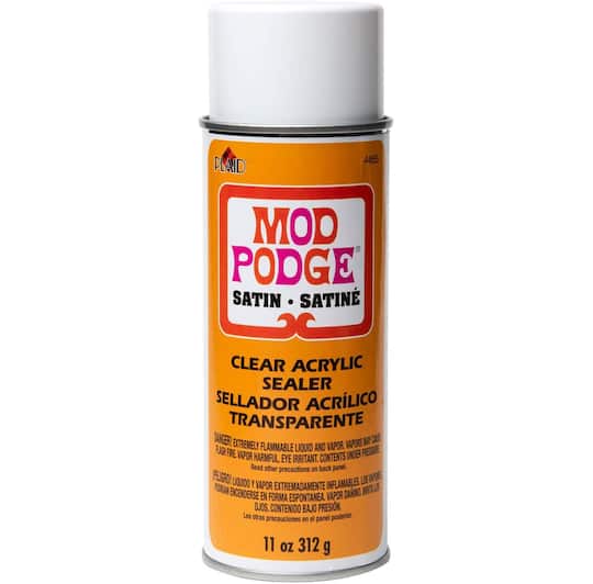 Mod Podge® Satin Clear Acrylic Sealer, 11oz.
